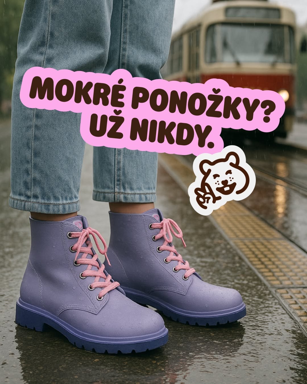 Mokré ponožky? Už nikdy. – Dedoles holínky